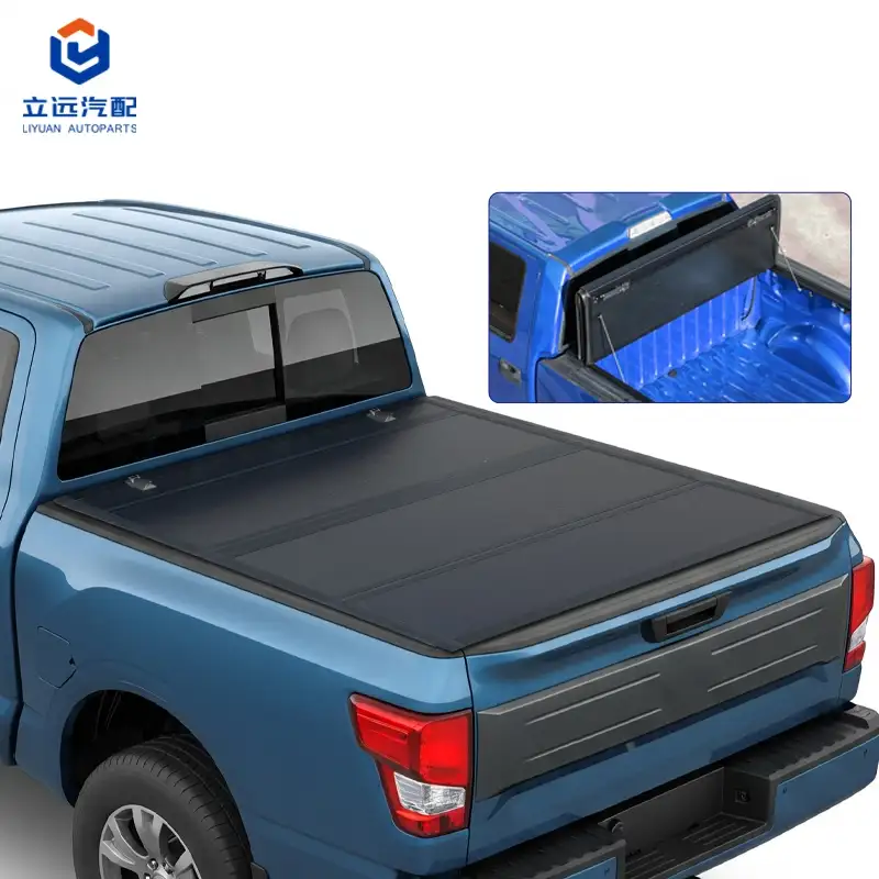 Kodėl žemo profilio kieti, keturis kartus sulankstomi „Tonneau“ dangteliai tampa pageidaujamu „Nissan“ pikapų atnaujinimu?