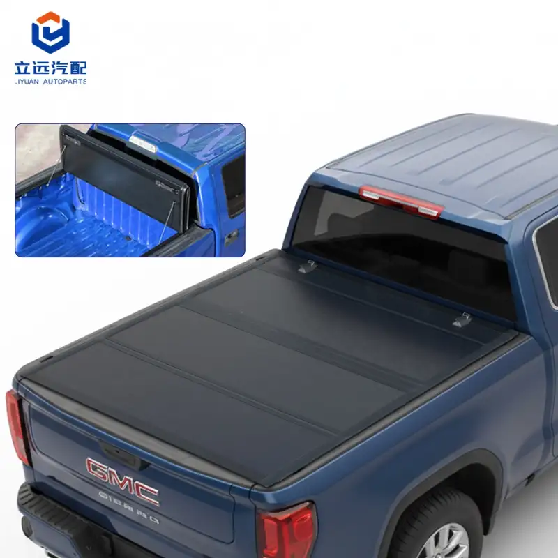 Kodėl verta rinktis žemo profilio kietą keturių sulankstomų Tonneau dangtelį GMC?