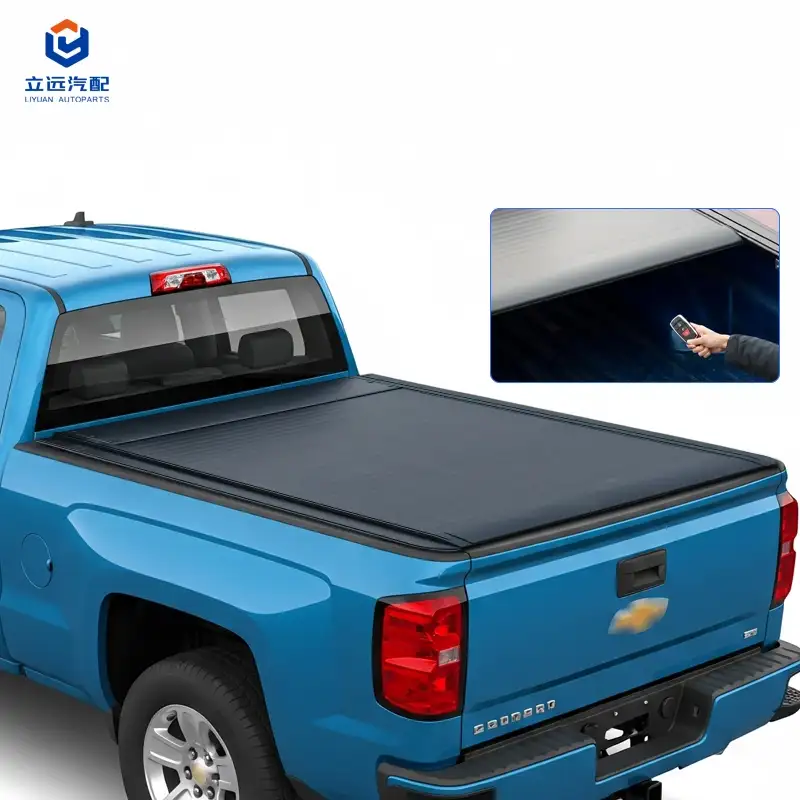 Elektrinis kietas aliuminio ištraukiamas Tonneau dangtelis, skirtas Chevrolet Dodge