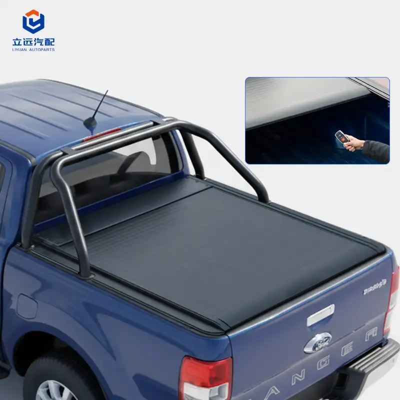 Elektrinis kietas aliuminio ištraukiamas Tonneau dangtis, skirtas Ford Jeep