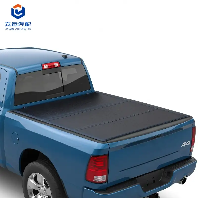 Žemo profilio kietas Tri-Fold Tonneau dangtelis, skirtas Dodge Ram