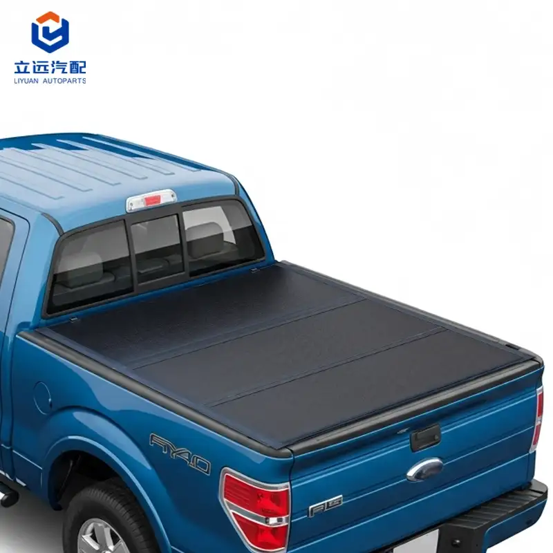 Žemo profilio kietas Tri-Fold Tonneau dangtelis skirtas Ford