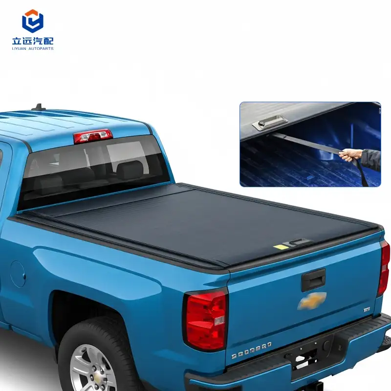Rankinis kietas aliuminio ištraukiamas Tonneau dangtelis, skirtas Chevrolet Dodge