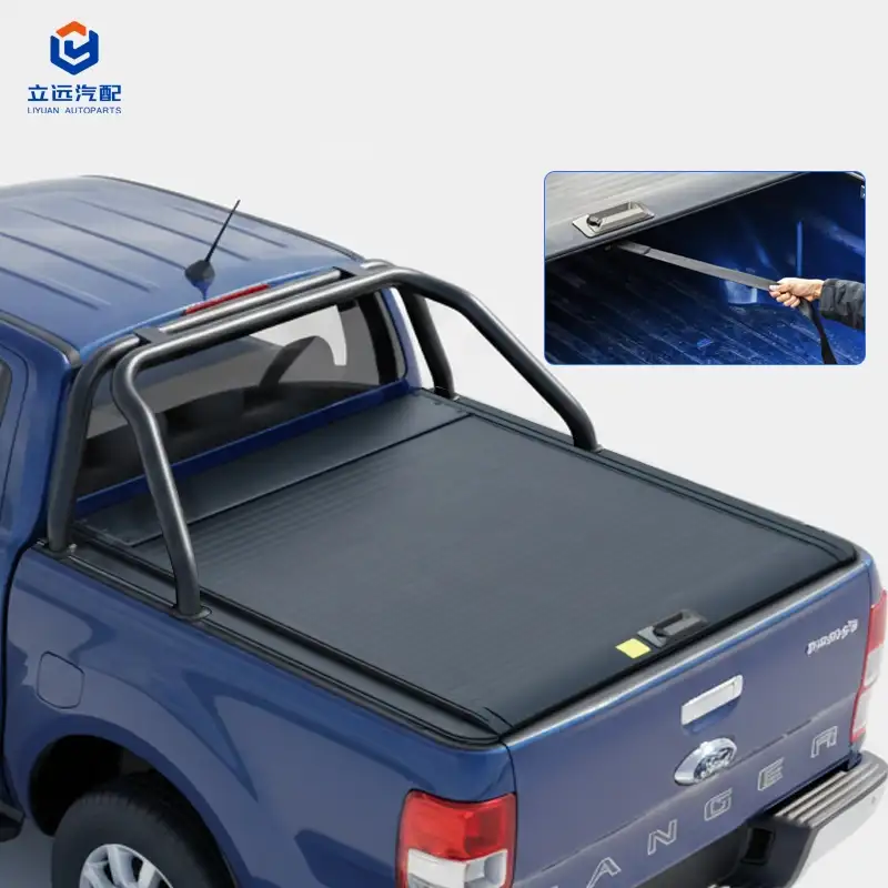 Rankinis kietas aliuminio ištraukiamas Tonneau dangtis, skirtas Ford Jeep