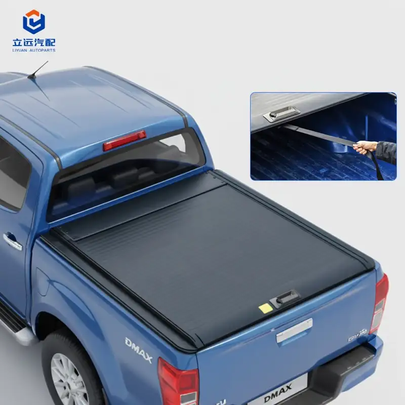 Rankinis kietas aliuminio ištraukiamas Tonneau dangtelis, skirtas Isuzu