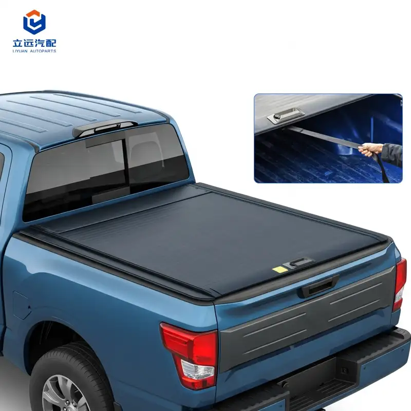 Rankinis kietas aliuminio ištraukiamas Tonneau dangtelis, skirtas Nissan Mitsubishi