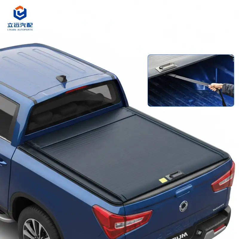 Rankinis kietas aliuminio ištraukiamas Tonneau dangtelis, skirtas Ssangyong