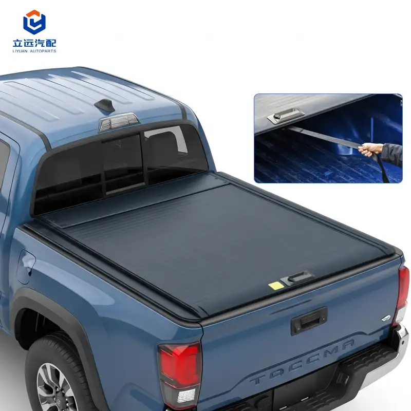 Rankinis kietas aliuminio ištraukiamas Tonneau dangtis skirtas Toyota