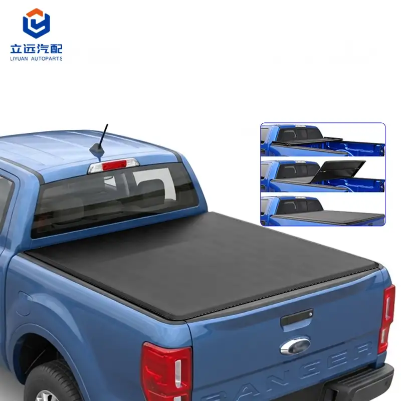 Minkštas vinilinis Tri-Fold Tonneau dangtelis, skirtas Ford Lincoln