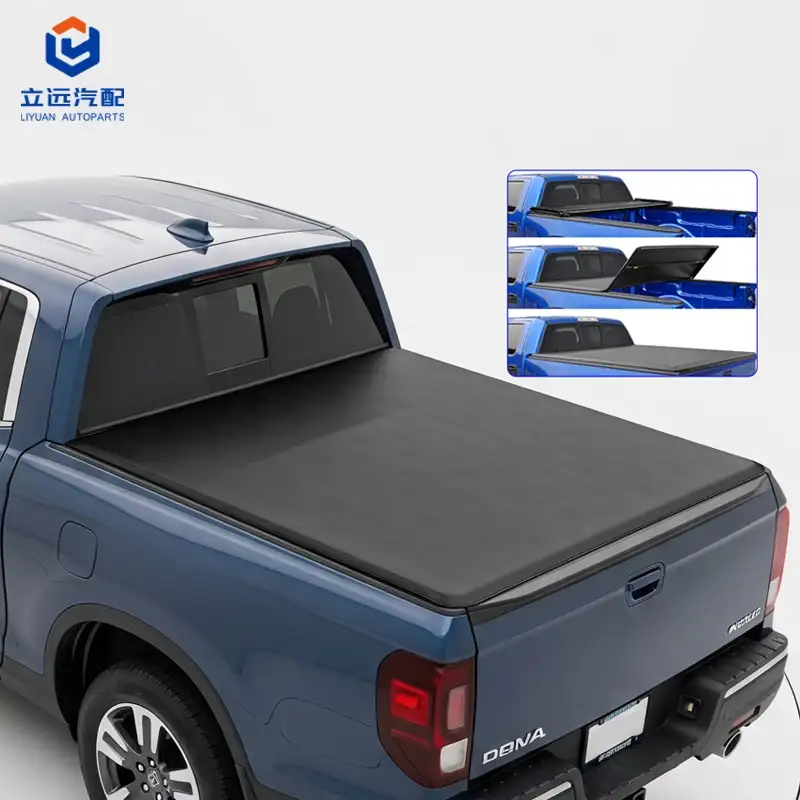 Minkštas vinilinis Tri-Fold Tonneau dangtelis, skirtas Honda Jeep