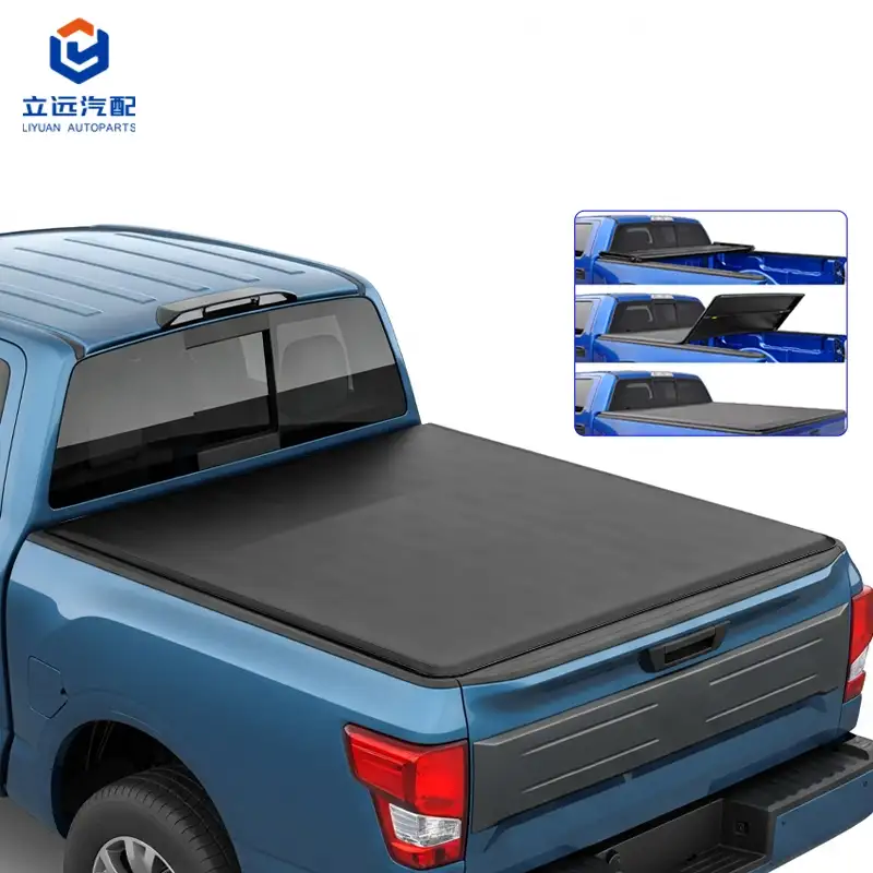 Minkštas vinilinis Tri-Fold Tonneau dangtelis, skirtas Nissan Suzuki